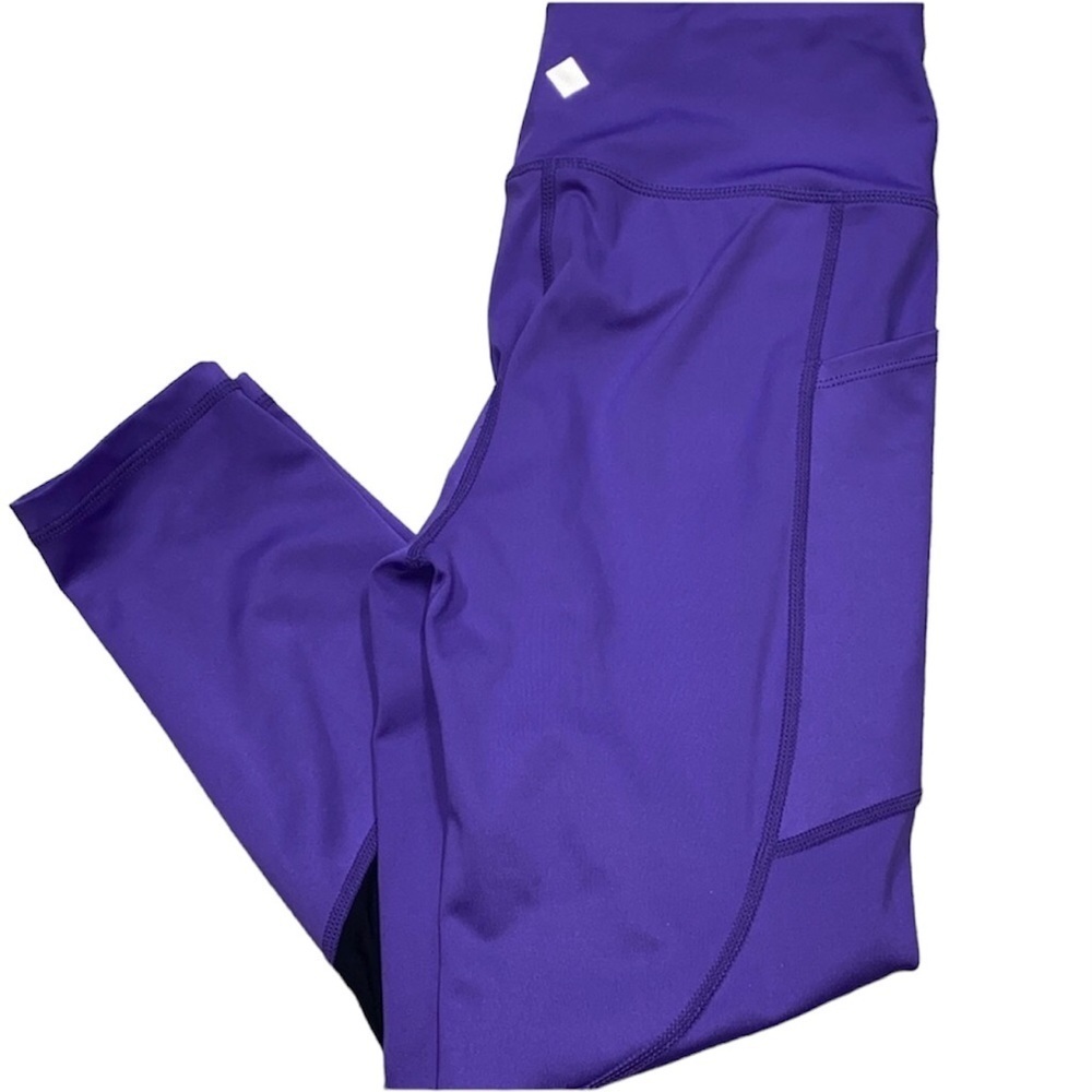 Lularoe Rise purple yoga leggings size small